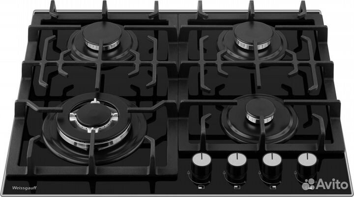 Газовая панель Weissgauff HGG 641 bgsv