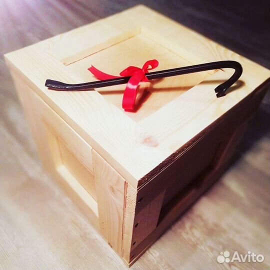 Мужской ящик с ломом «банный»