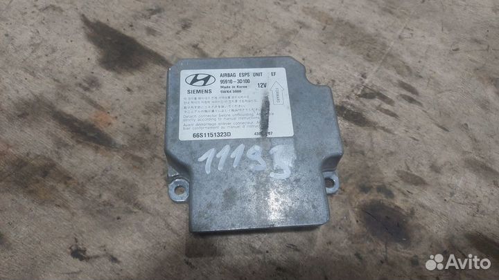 Блок управления airbag Sonata EF 4 Рест