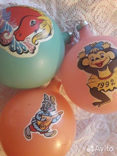 Елочные игрушки СССР