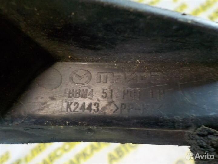 Накладка лобового стекла левая Mazda Mazda 3 (BL)