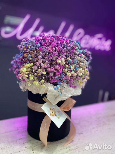 Композиция с гипсофилой