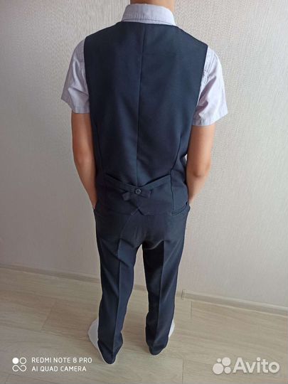 Школьная жилетка для мальчика 164