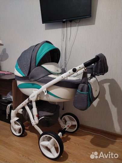 Коляска Adamex barletta 3 в 1(verdi,anex,tutis)