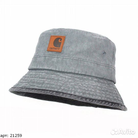 Панама carhartt серая