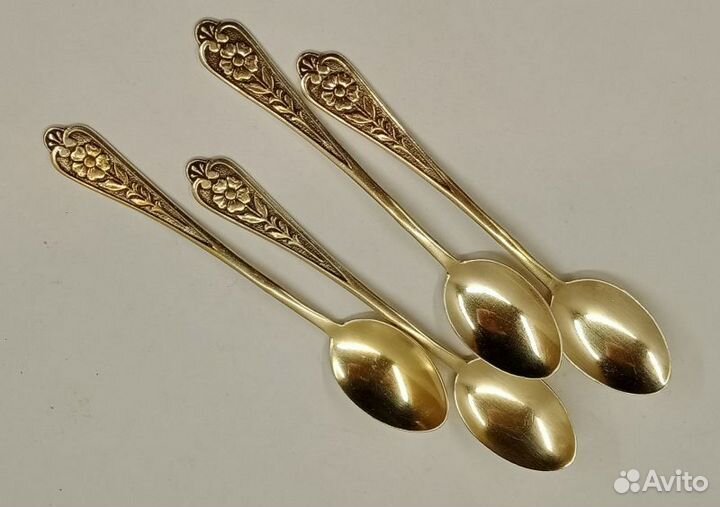 Ложечка кофейная СССР серебро 875 пр. 16,5 -0,3 гр