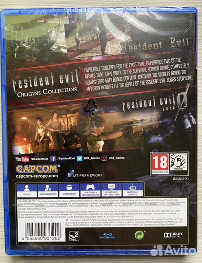 Resident Evil Origins Collection (Новый) Sony PS4