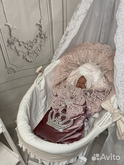 Конверт одеяло на выписку осень