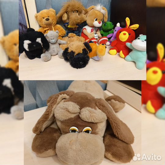 Плюшевые игрушки одним пакетом
