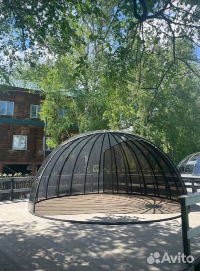 Купольная беседка,беседка Иглу