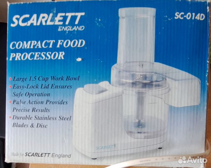 Мини кухонный комбайн Scarlett. Не работает