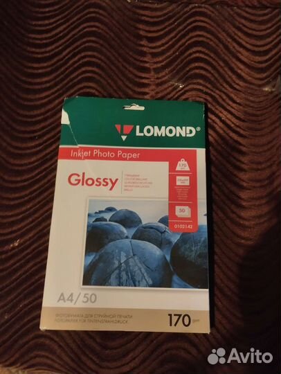 Фотобумага lomond glossy