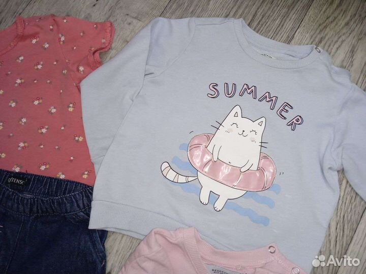 Пакет вещей на девочку 98 см