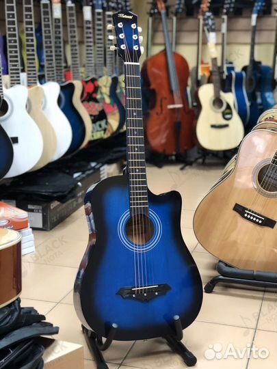 Гитара акустическая обновленный дизайн