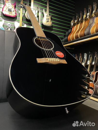 Fender CD 60 BLK WN акустическая гитара (Новая)