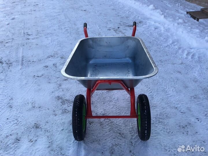 Тачка строительная двухколёсная