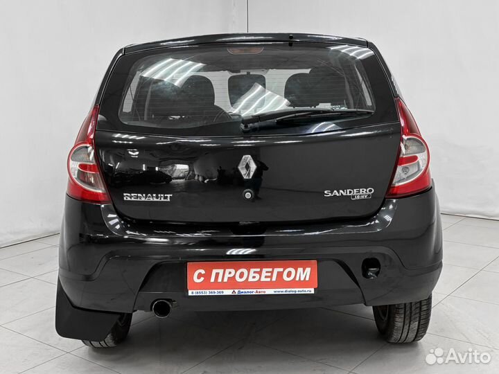 Renault Sandero 1.6 AT, 2013, 103 770 км