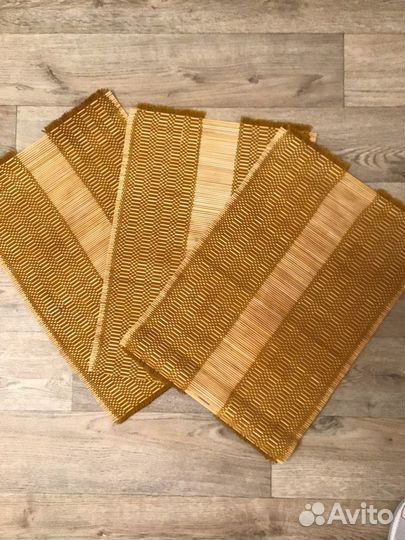 Салфетки сервировочные, циновки 6шт