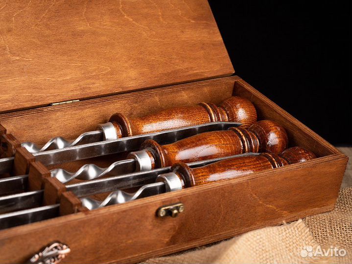 Набор шампуров для барбекю для шашлыка