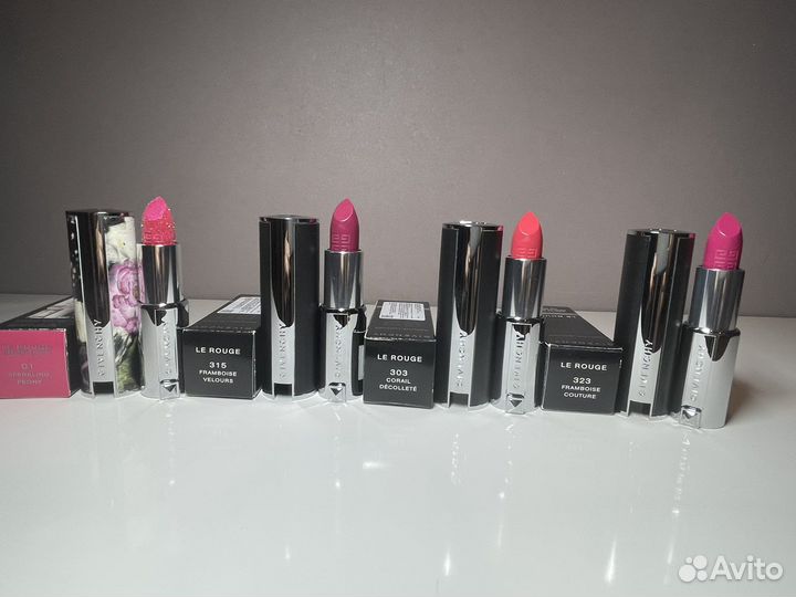 Помада givenchy le rouge, deep velvet, night noir