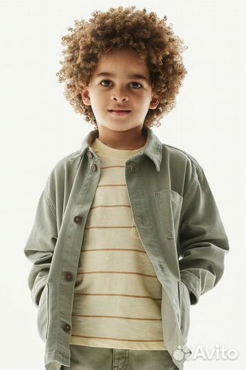 Рубашка пиджак hm 110/116, 122/128