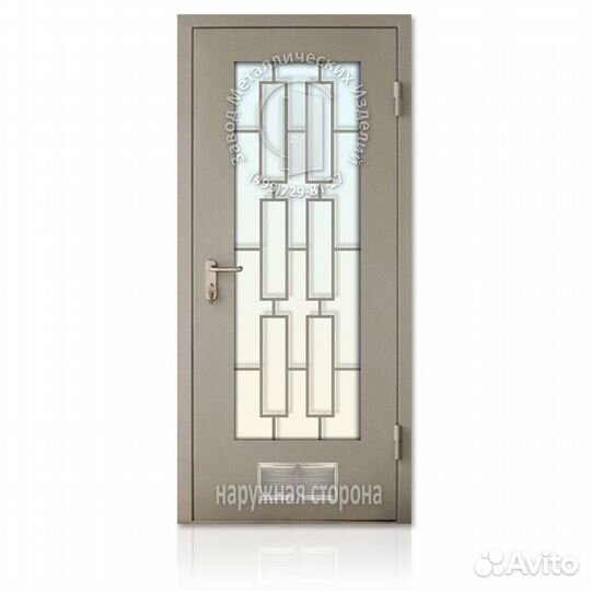 Входная дверь в котельную (бойлерную) № 6