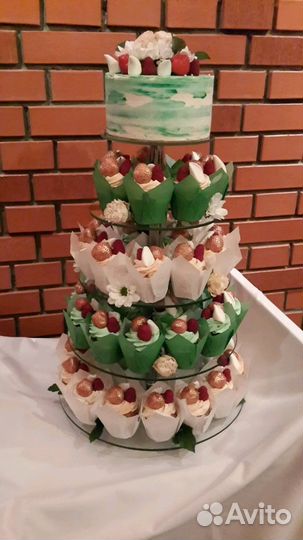 Этажерка, подставка для торта, капкейков