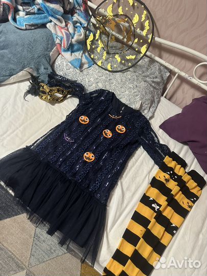 Костюм на хэллоуин для девочки 134