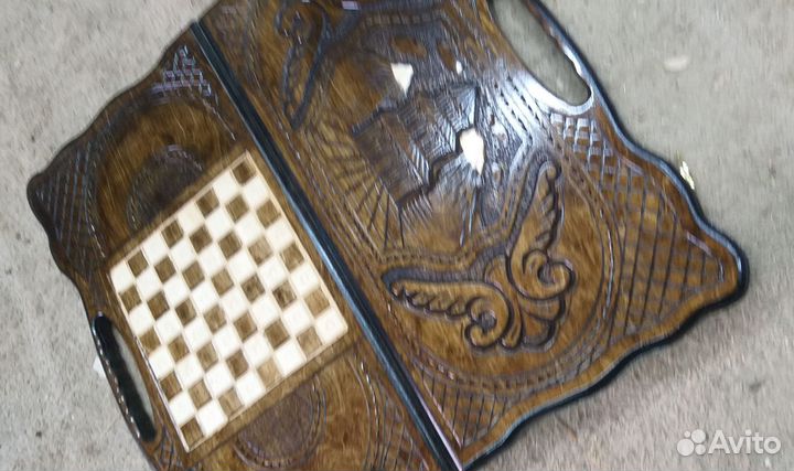 Нарды резные ручной работы