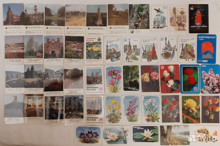 Карманные календарики СССР и после