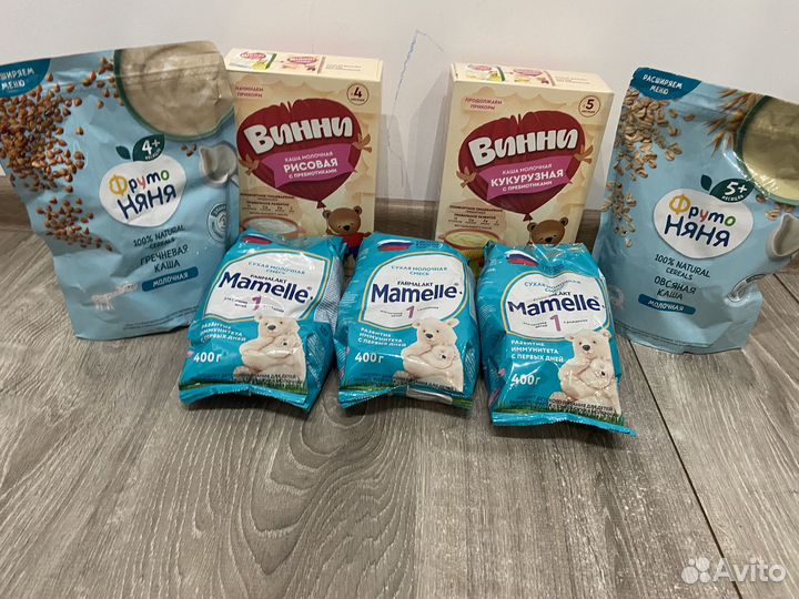 Смесь молочная и каша