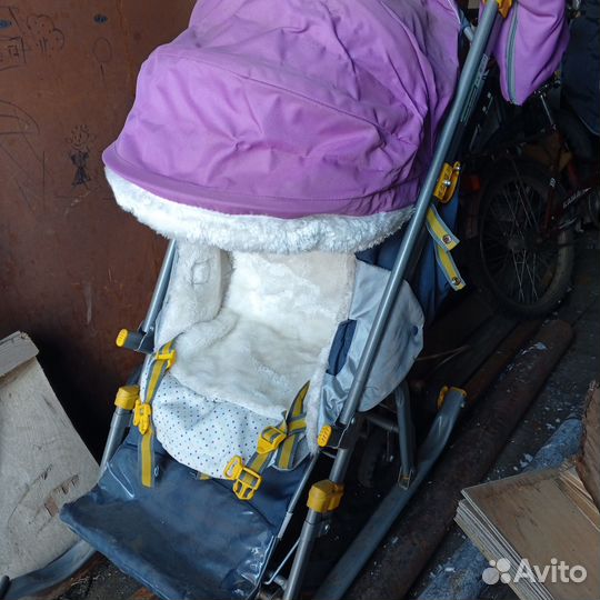 Санки коляска ника
