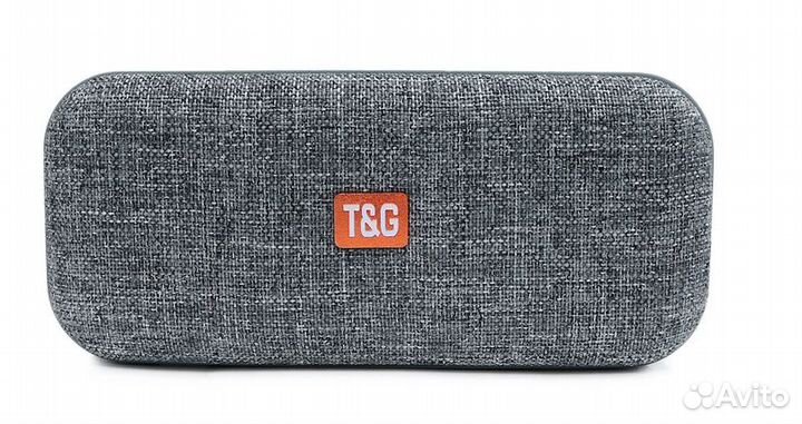 Блютуз колонка серая