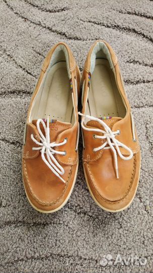 Лоферы ecco кожа 25 см