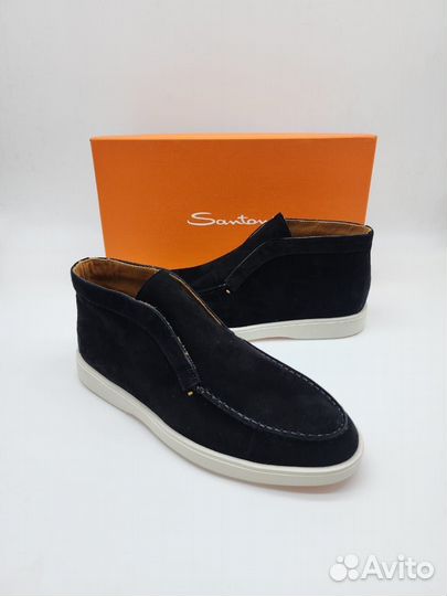 Ботинки челси мужские Santoni