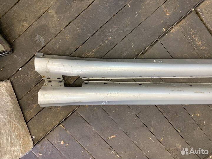 Mercedes w211 накладка порога Авангард