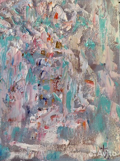 Картина Абстракция «Нежность»