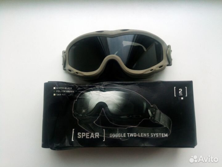 Противоосколочные очки wileyx spear 2 линзы