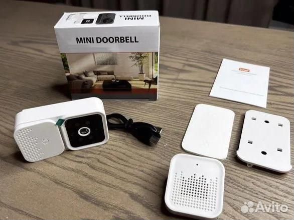 Видеодомофон с камерой видеозвонок Wi-Fi с записью