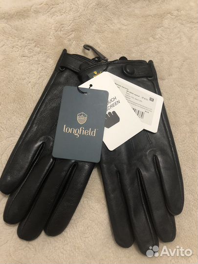 Мужские кожаные перчатки