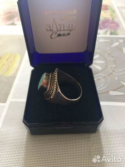 Кольцо и подвеска серебряные