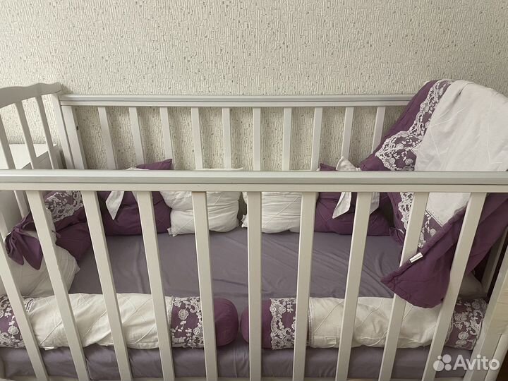 Бортики в детскую кроватку