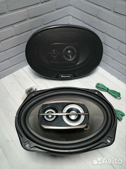 Динамики овалы Pioneer TS-A6999S 6/9 в авто