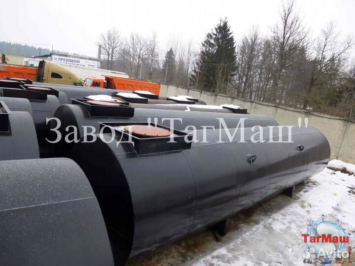 Резервуары, емкости, бочки под воду, гсм ргсн 25м3