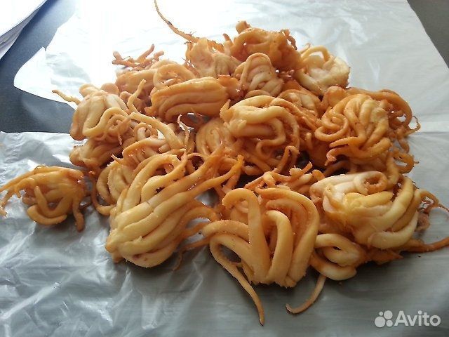 Икра Красная. Щупальцы Кальмара Копчёные