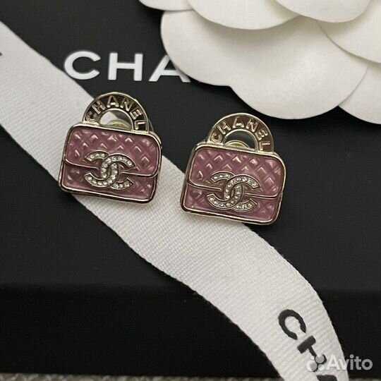Серьги Chanel