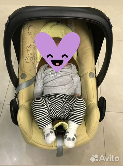 Автолюлька maxi cosi pebble