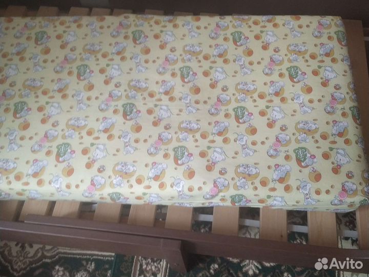 Детский матрас в кроватку размер 120 на 60