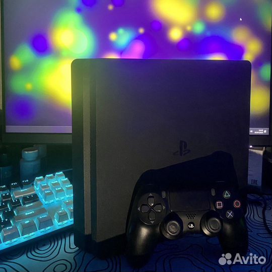 Sony playstation 4 slim 1 tb с играми в комплекте