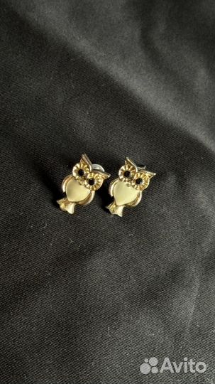 Серьги совы